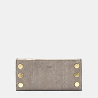 Hammitt 110 North Wallet in Grey Natural with Brushed Gold