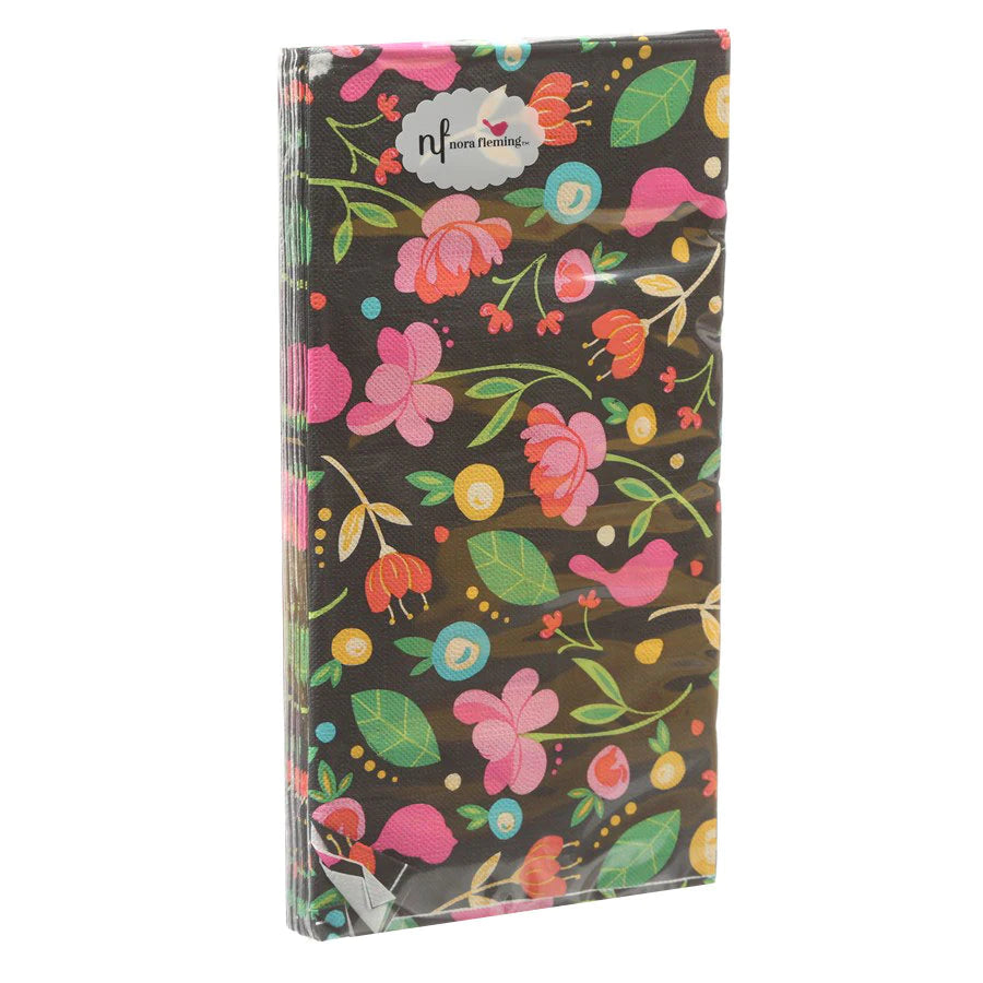 Nora Fleming Pink Birdies Guest Towels - A. Dodson's