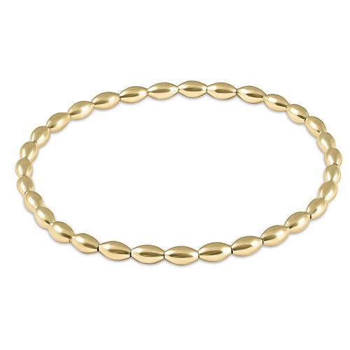 harmony small gold bead bracelet by enewton