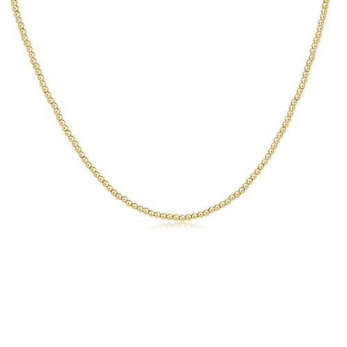 choker classic gold 2.5mm bead by enewton