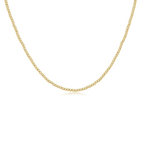 choker classic gold 2mm bead by enewton - A. Dodson's