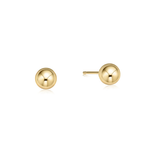 classic 6mm ball stud - gold by enewton