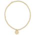 classic gold 2mm bead bracelet - blessed small gold disc by enewton - A. Dodson's