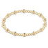 dignity sincerity pattern 5mm bead bracelet - gold by enewton - A. Dodson's