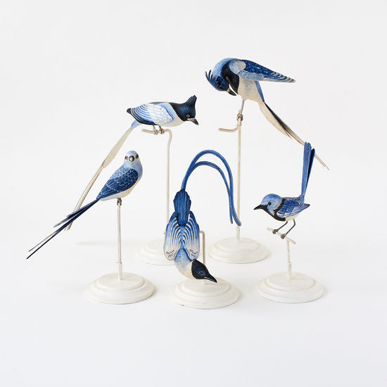 Long Tailed Bird on Stand, 5 Styles