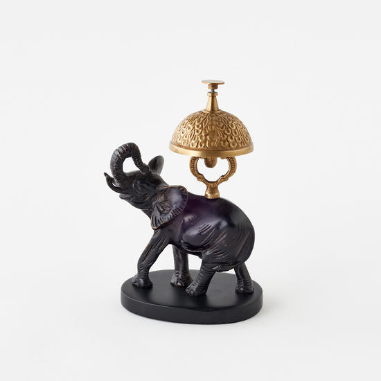 Elephant Bell, Brass, 5" x 8"