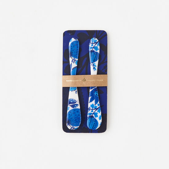 Blue and White Spreader, Set of 2