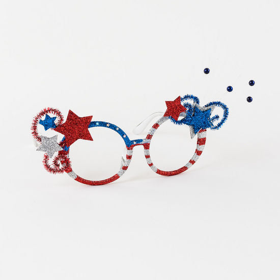 4th of July Glasses, 10"