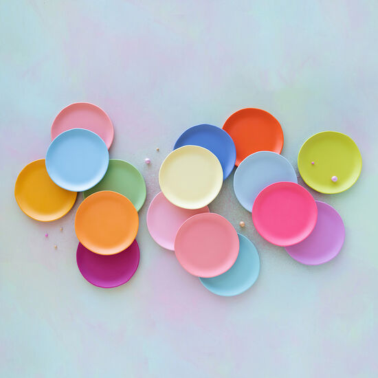 Rainbow Dinner Plate, Melamine, 11", 16 Colors