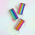 Rainbow Taper Candle, Boxed Set of 4, 3 Asst, 10"
