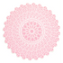 Pink Parchment Rounds - 20 Pack - A. Dodson's