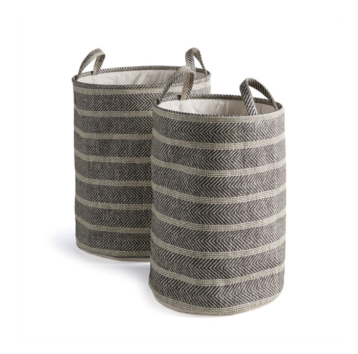 MARLEIGH ROUND BASKETS ST/2 BY NAPA HOME & GARDEN