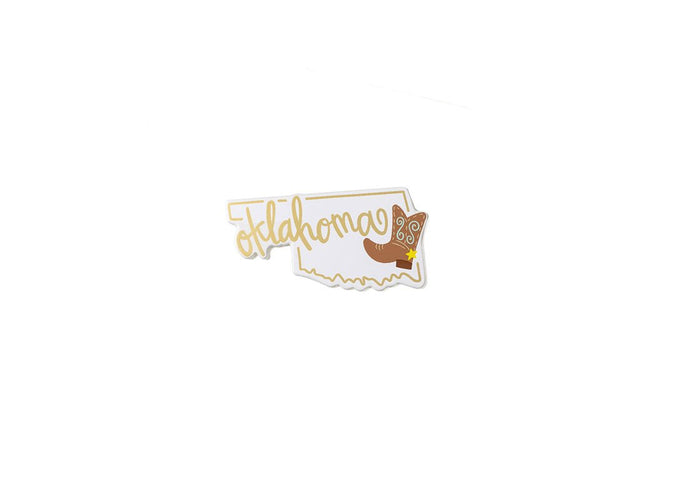 HAPPY EVERYTHING OKLAHOMA MOTIF MINI ATTACHMENT