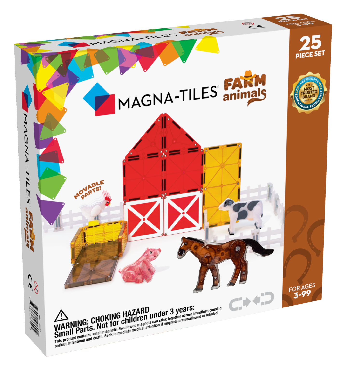 Magna-Tiles Farm Animals 25-Piece Set - A. Dodson's