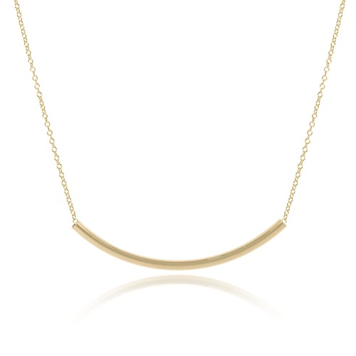 16" necklace gold - bliss bar gold by enewton