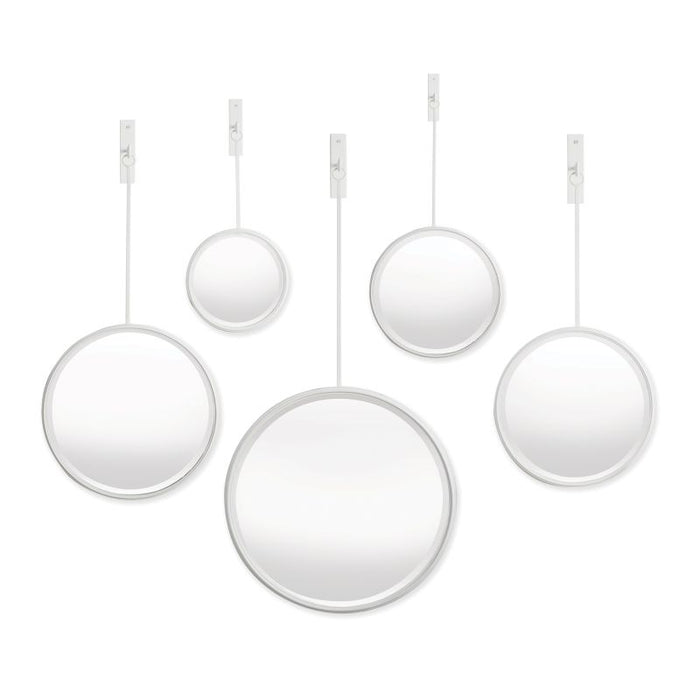 MAISON NOIR PENDULUM MIRRORS, SET OF 5 BY NAPA HOME & GARDEN