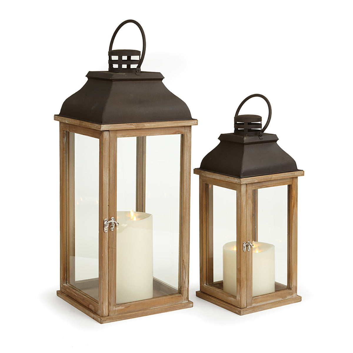 CARMEL LANTERNS, SET OF 2 BY NAPA HOME & GARDEN - A. Dodson's