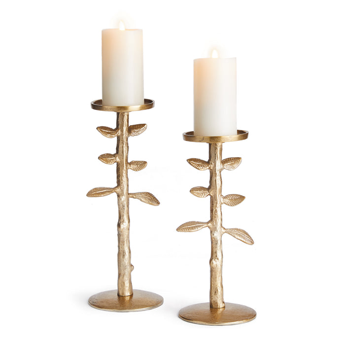 BRIER CANDLE STANDS, SET OF 2 BY NAPA HOME & GARDEN