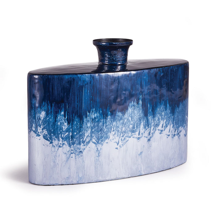 AZUL DECORATIVE FLASK VASE BY NAPA HOME & GARDEN