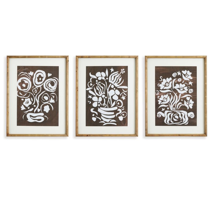 DARE TO DANCE PRINTS, SET OF 3 BY NAPA HOME & GARDEN