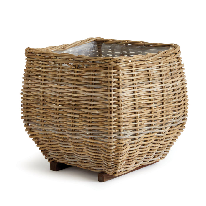 SYLVIE SQUARE TAPER BASKET LARGE BY NAPA HOME & GARDEN