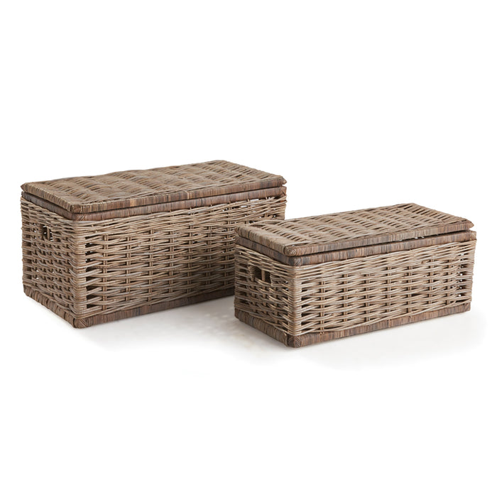 NORMANDY STORAGE TRUNKS, SET OF 2 BY NAPA HOME & GARDEN