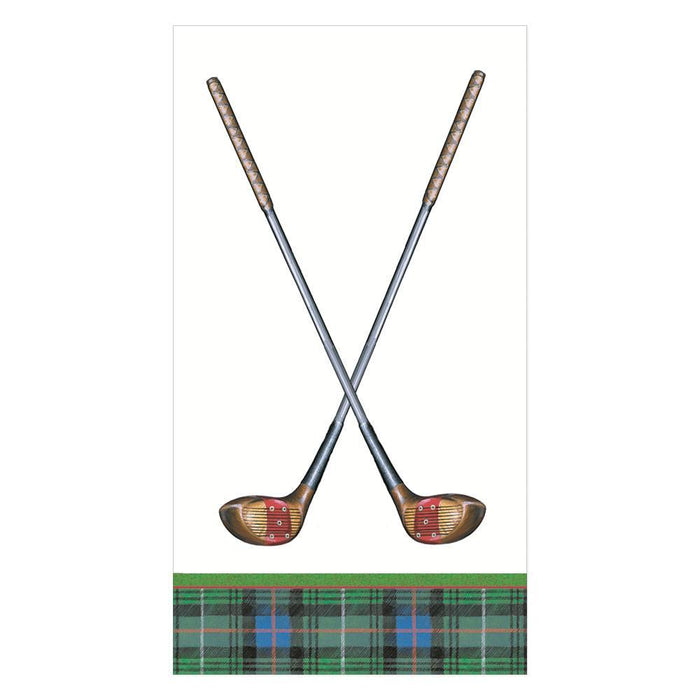 Golfing Paper Guest Towel Napkins
