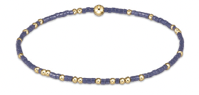 hope unwritten bracelet - slate blue by enewton