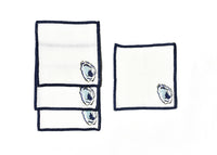 Coton Colors Oyster Cocktail Napkins, Set Of 4