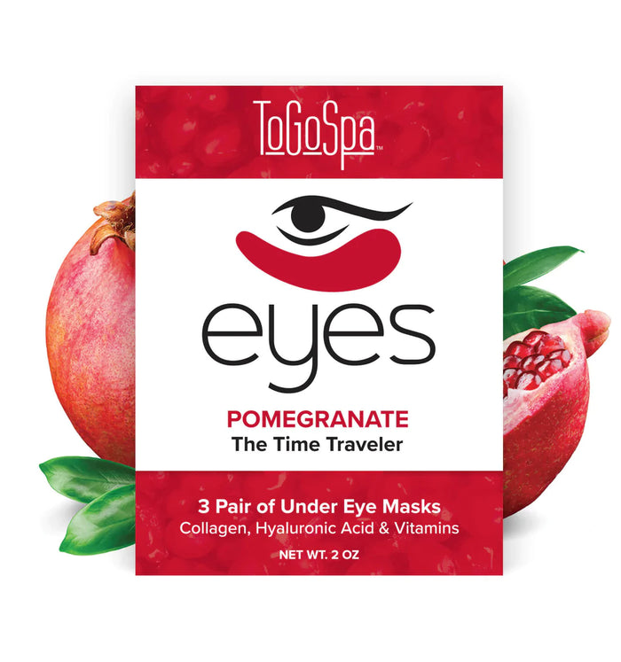 POMEGRANATE EYES THE TIME TRAVELER