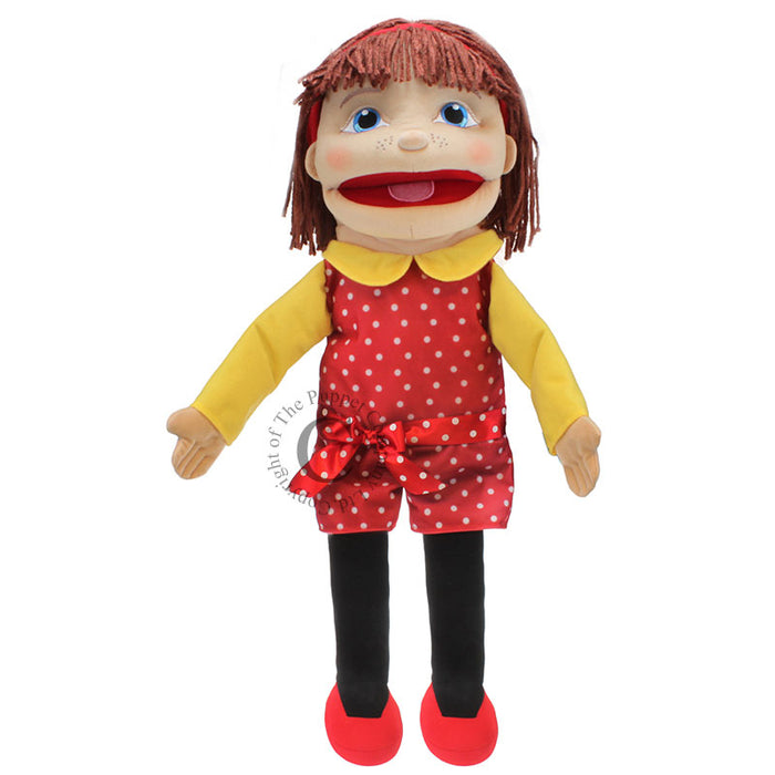 MEDIUM GIRL LIGHT SKIN TONE PUPPET