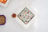 NORA FLEMING PINSTRIPES COCKTAIL NAPKIN AND CANDY HOLDER - M9 - A. Dodson's