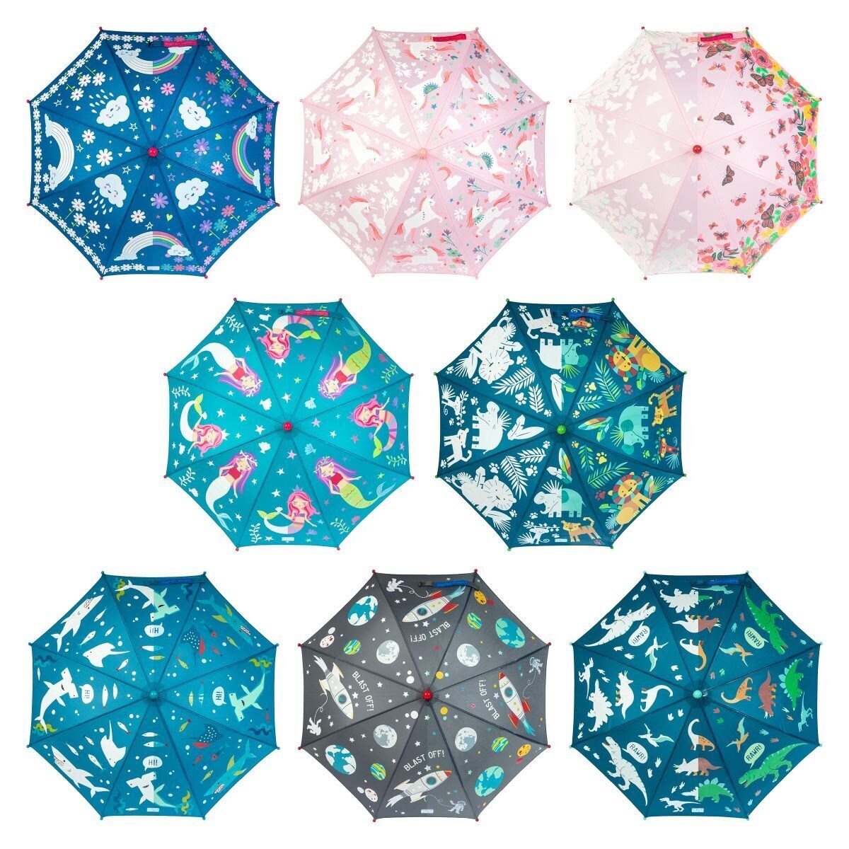 COLOR CHANGING UMBRELLAS - A. Dodson's