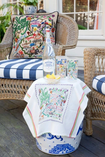 NEW JERSEY PILLOW BY CATSTUDIO - A. Dodson's