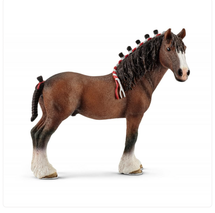 CLYDESDALE GELDING BY SCHLEICH