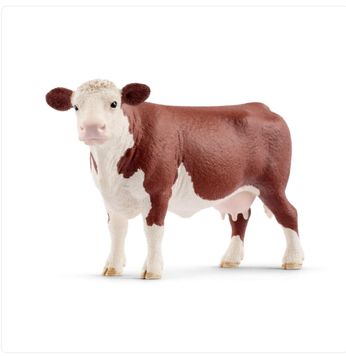 HEREFORD COW BY SCHLEICH