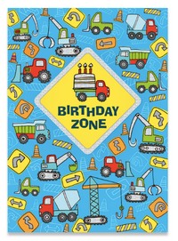 FOIL BIRTHDAY ZONE CARD