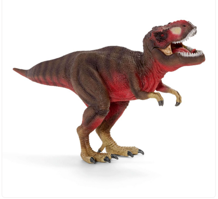 RED TYRANNOSAURUS REX BY SCHLEICH