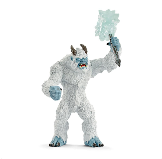 ICE MONSTER WITH WEAPON BY SCHLEICH