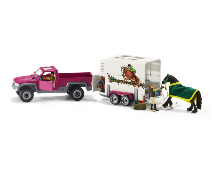 PICK UP WITH HORSE BOX BY SCHLEICH