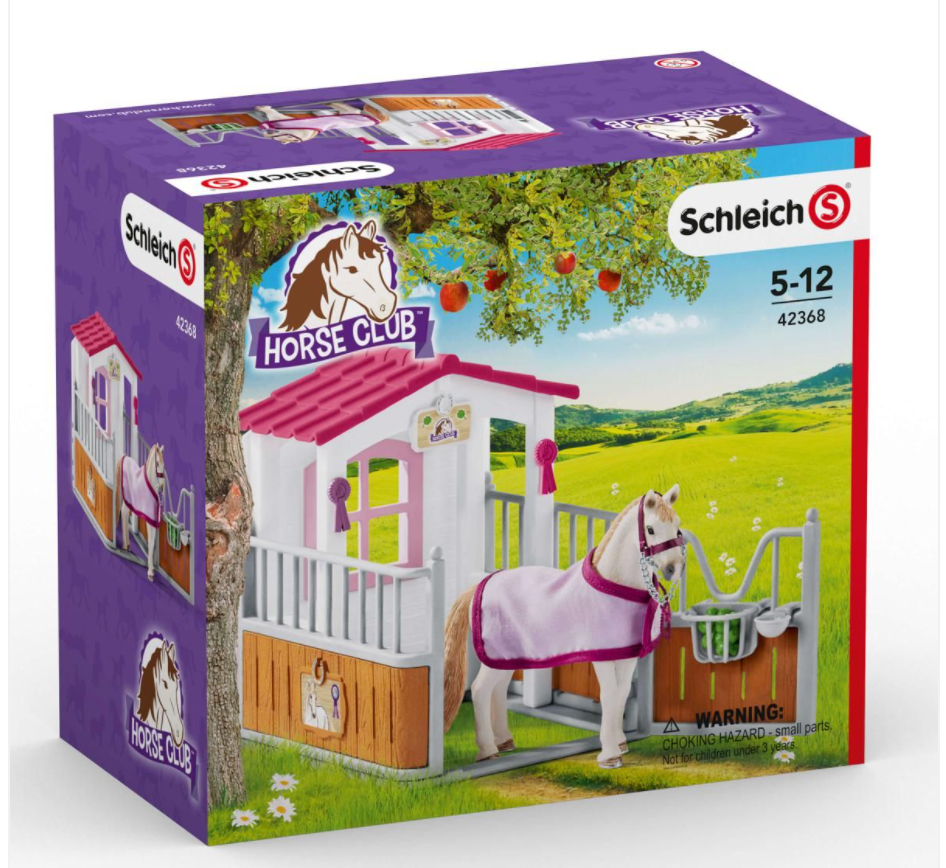 HORSE STALL WITH LUSITANO MARE BY SCHLEICH - A. Dodson's