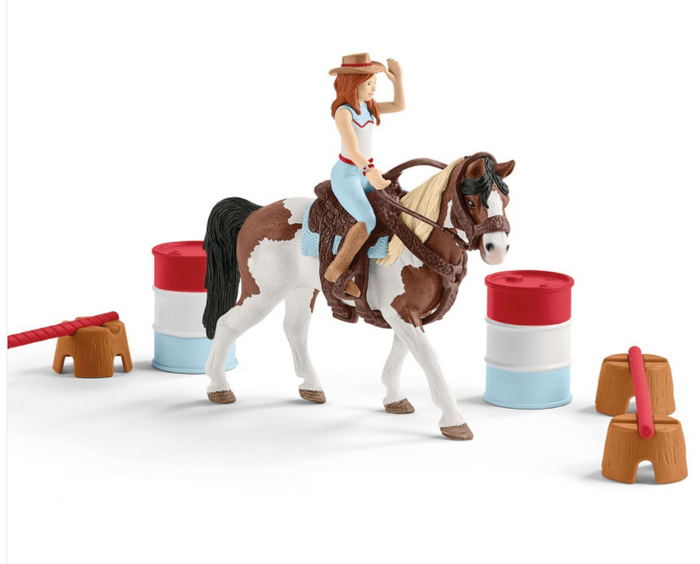 HORSE CLUB HANNAH'S WESTERN RIDING SET BY SCHLEICH