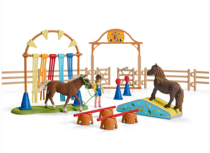 PONY AGILITY TRAINING BY SCHLEICH