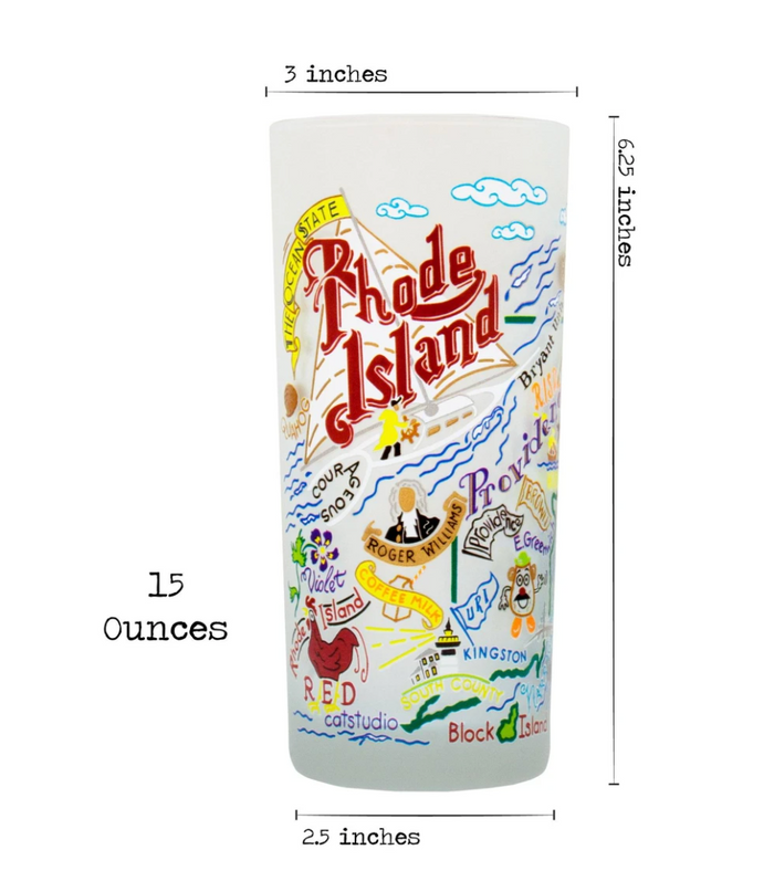 RHODE ISLAND GLASS BY CATSTUDIO