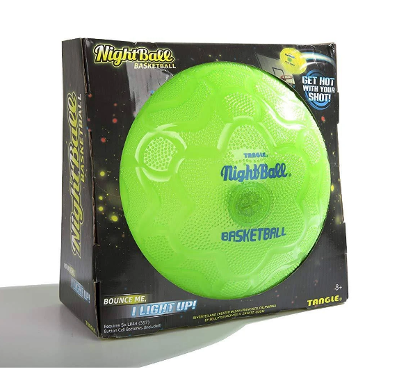 Tangle NightBall Basketball - Green