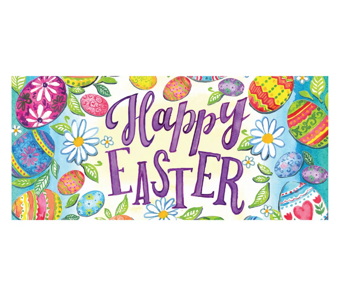 Happy Easter Eggs Sassafras Switch Mat