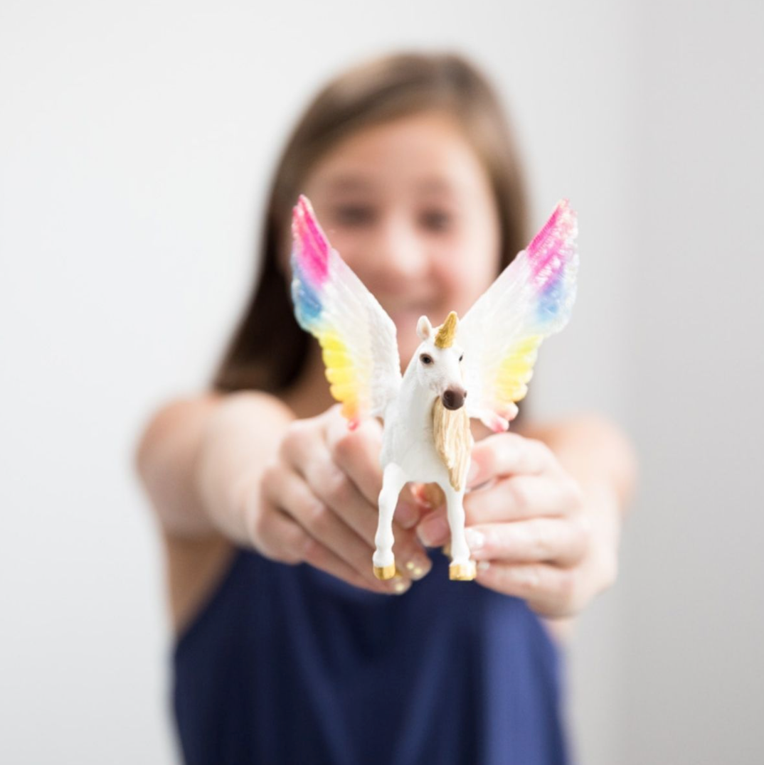 WINGED RAINBOW UNICORN BY SCHLEICH - A. Dodson's