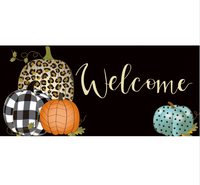 Mixed Print Pumpkins Sassafras Switch Mat