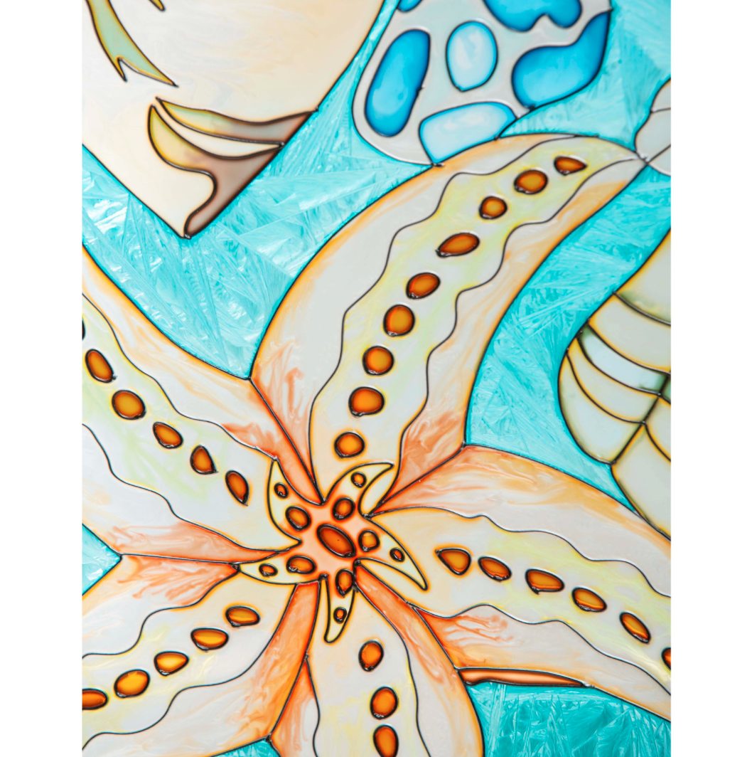 Coastal Stained Glass Wall Art - A. Dodson's