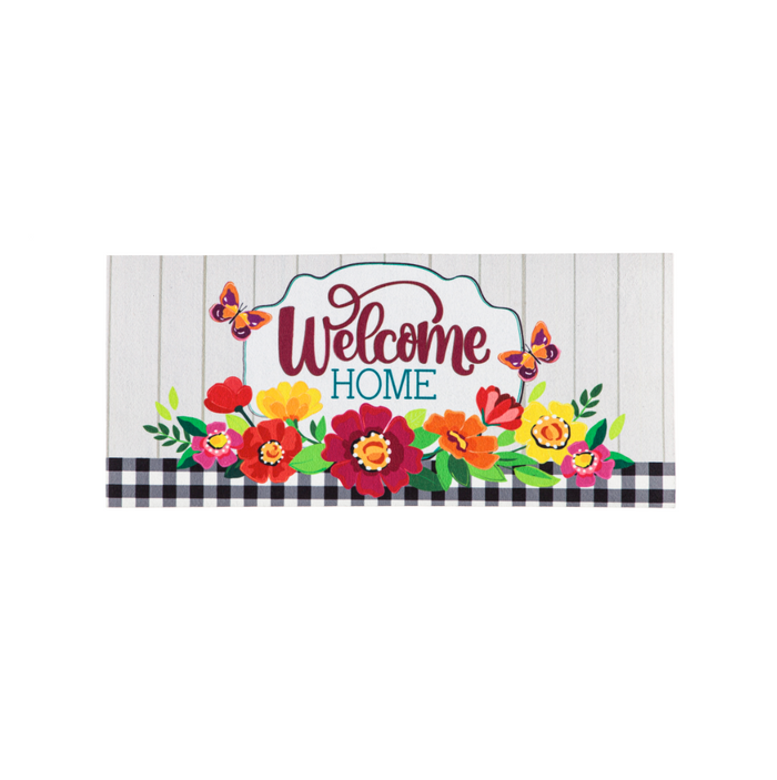 Summer Floral With Butterflies Sassafras Switch Mat
